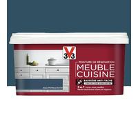 V33 Peinture De Rénovation Meuble De Cuisine Bleu Pétrole 2 L