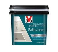 V33 Peinture de rénovation salle de bain, Rénovation perfection Taupe satin 750ml