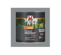 V33 Peinture Direct Protect Fer Gris galet 0,25 L