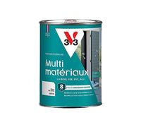 V33 Peinture extérieure multi-matériaux, Blanc satin 1,5L