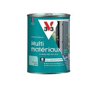 V33 Peinture extérieure multi-matériaux, Bleu lagune satin 1,5L