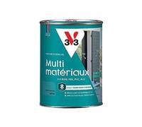 V33 Peinture extérieure multi-matériaux, Bleu turquoise satin 1,5L