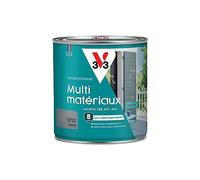 Peinture extérieure Multi-matériaux - Gris galet RAL 7045 - Satin - V33 - 0,5L