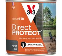 V33 Peinture fer Direct Protect - Anthracite RAL 7016 Mat - 0,5L
