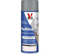V33 Peinture Intérieure Ma Réno - Aérosol - Fleur de Cerisier Satin 400ml | Multi-Supports - Rénovation - Sous-Couche intégrée - Résistant et Lessivable - Couvrant