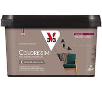 V33 Peinture multi-supports Colorissim® Crème de marron Velours 2L