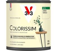 V33 Peinture multi-supports Colorissim® Crème vanille satin 0,5L