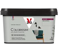 V33 Peinture multi-supports Colorissim® Gris matinal Velours 2L