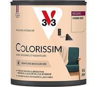 V33 Peinture multi-supports Colorissim® Ivoire rosé Velours 0,5L