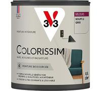 V33 Peinture multi-supports Colorissim® Souffle gris Velours 0,5L