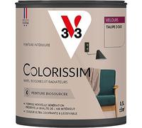 V33 Peinture multi-supports Colorissim® Taupe doux Velours 0,5L