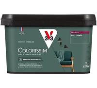 V33 Peinture multi-supports Colorissim® Vert cyprès Velours 2L