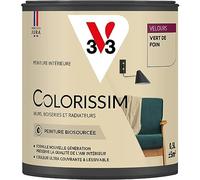 V33 Peinture multi-supports Colorissim® Vert de foin Velours 0,5L