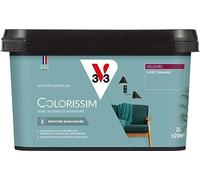 V33 Peinture multi-supports Colorissim® Vert d'opaline Velours 2L
