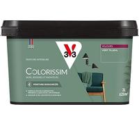 V33 Peinture multi-supports Colorissim® Vert tilleul Velours 2L