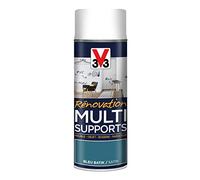 V33 Peinture Rénovation Multi-supports - Bleu batik satin, 400 ml