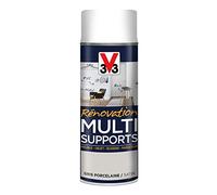 V33 Peinture Rénovation Multi-supports - Gris porcelaine satin 400ml