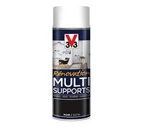 V33 Peinture Rénovation Multi-supports - Noir Satin 400ml