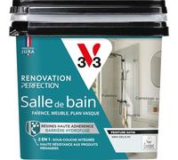 V33 Peinture Rénovation Perfection® Salle de Bain Gris Délicat Satin 750ml