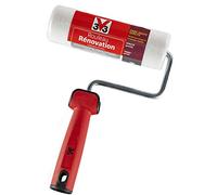 V33 Rouleau Rénovation 180mm | Manche Ergonomique, Nettoyage Facile à l'Eau, Pour Grandes Surfaces