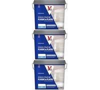 V33 SOUS-COUCHE PLAQUE DE PLATRE, Préparation avant peinture et papier peint, Blanc mat, 5L (Lot de 3)