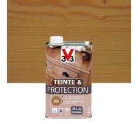 Teinte & Protection Bois V33 Chêne Moyen Mat 0,5L