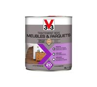 V33 Traitement bois meubles & parquets, Incolore 5L