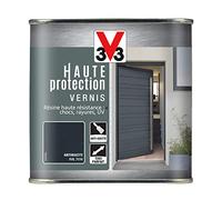 V33 Vernis extérieur Haute protection Gris anthracite brillant 0,75 L