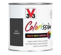 V33 Vernis multi-support couleur noir 0,5 l