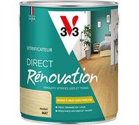 V33 Vitrificateur parquets, Direct Rénovation, Incolore Mat 2,5L