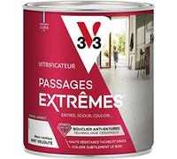 V33 Vitrificateur parquets Passage Extrème, Blanc nordique, 0,75L