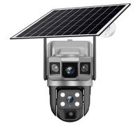 V380 Pro - Caméra de surveillance dôme WiFi - HD 720p 1,3 MP - Objectif 2 mm - Zoom optique 2x - Objectif simple