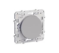 Va-et-vient 1 poste Odace Aluminium Schneider