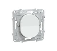 Schneider Electric - Ovalis - interrupteur va et vient - 10AX - Blanc - S320204