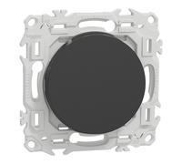 Va-et-vient ou poussoir 10AX - noir onyx - Odace II SCHNEIDER