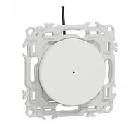 Va-et-vient ou poussoir lumineux 10A - LED verte 0,15mA - blanc - Odace II SCHNEIDER