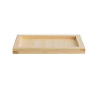 Vaarnii 009 Tray plateau Pin en huile-cire. 54x33x6 cm