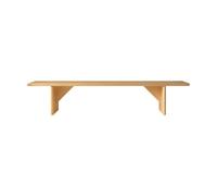 Vaarnii Banc 012 Kolmio Bench Pin en huile-cire mat. 227×42×45 cm