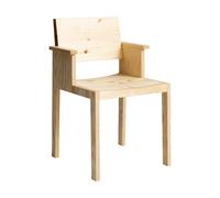 Vaarnii Fauteuil à accoudoirs 016 Maasto Dining Armchair Pin en huile-cire mat