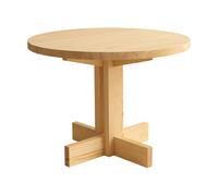 Vaarnii Table à manger 001 Dining Table Pin en huile-cire mat. Ø100x74 cm