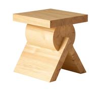 Vaarnii Table d’appoint 006 AA Side Table Pin en huile-cire mat. 40x40x45 cm