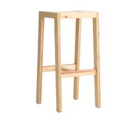 Vaarnii Tabouret de bar 016 Maasto Bar Stool Pin en huile-cire mat. 75 cm
