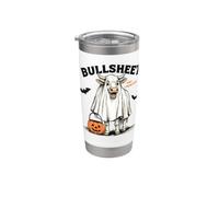 Vache drôle Halloween T Zookeeper Farmer Halloween Gobelet isotherme en acier inoxydable double paroi
