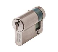 Vachette - 1/2 cylindre profilÃ© V6 1 entrÃ©e 4 clÃ©s 30x10 mm - Multicolore