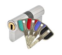 Vachette - 482108 - Cylindre 2 entrées Radialis - 32,5x32,5 - 4 clés couleurs - A2P** - P7101NT+