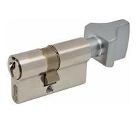 Vachette Cylindre de Serrure Mécanique FIRST pour Porte - à Bouton 30x40mm - Mécanisme 5 Goupilles Sécuris CREMAILLERE DE DIRECTION