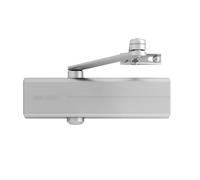Vachette – Ferme-porte à bras compas DC 140 – argent, freinage à l'ouverture, jusqu'à 1250 mm