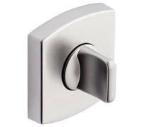 Vachette Jeu de Rosaces Carrés Ø 52 mm ROSACES MUZE, ARTIS, SCULPT - Condamnation pour Porte de Salle de Bain et WC - Fixation Invisible - Garantie 10 ans - Finition Platine