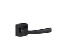 Poignées sur rosaces carrées - aluminium noir onyx - Muze VACHETTE