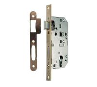 Vachette – Serrure à encastrer D455 – Axe 50 mm Coffre 150 mm NF Niv3 Réversible sans démontage Noir